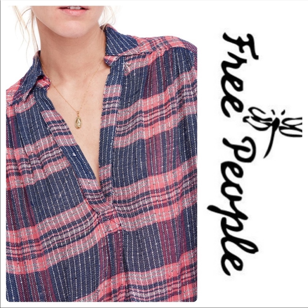 Free People Fearless Love Bell Sleeve Shirt - Picture 4 of 6